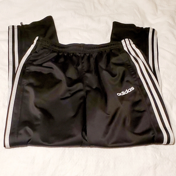 Adidas zipper bottom pants size large - Picture 1 of 8